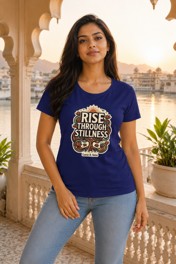 LUCE & SETE GPT mockup 1 - Rise Through Stillness Classic Graphic T-Shirt for Women | Mindfulness Streetwear - 555_9405337043181_womens-classic-t-shirt-187_CLASSIC_front_PAIR_20260619_124836_02_row1_col2.png