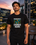 LUCE & SETE GPT mockup 1 - Requirements Changed Again Premium Graphic T-Shirt for Men & Women | Software Developer Humor Streetwear - 555_9408009535725_unisex-stretch-t-shirt-175_TECH_CODE_front_HERO_20260622_125641.png