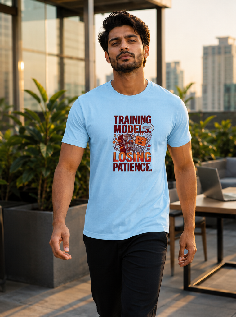 LUCE & SETE GPT mockup 1 - Training Models Losing Patience Premium Graphic T-Shirt for Men & Women | Software Developer Humor Streetwear - 555_9408009797869_unisex-stretch-t-shirt-177_TECH_CODE_front_PAIR_20260622_130759_01_row1_col1.png