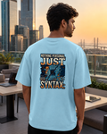 LUCE & SETE GPT mockup 1 - Just Syntax Oversized Classic T-Shirt for Men & Women | Software Developer Humor Streetwear - 555_9408139526381_unisex-oversized-classic-t-shirt-113_TECH_CODE_back_HERO_20260622_164321.png