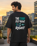 LUCE & SETE GPT mockup 1 - The Code Felt Right Oversized Graphic T-Shirt for Men & Women | Software Developer Humor Streetwear - 555_9408139624685_unisex-oversized-classic-t-shirt-115_TECH_CODE_back_HERO_20260622_170218.png