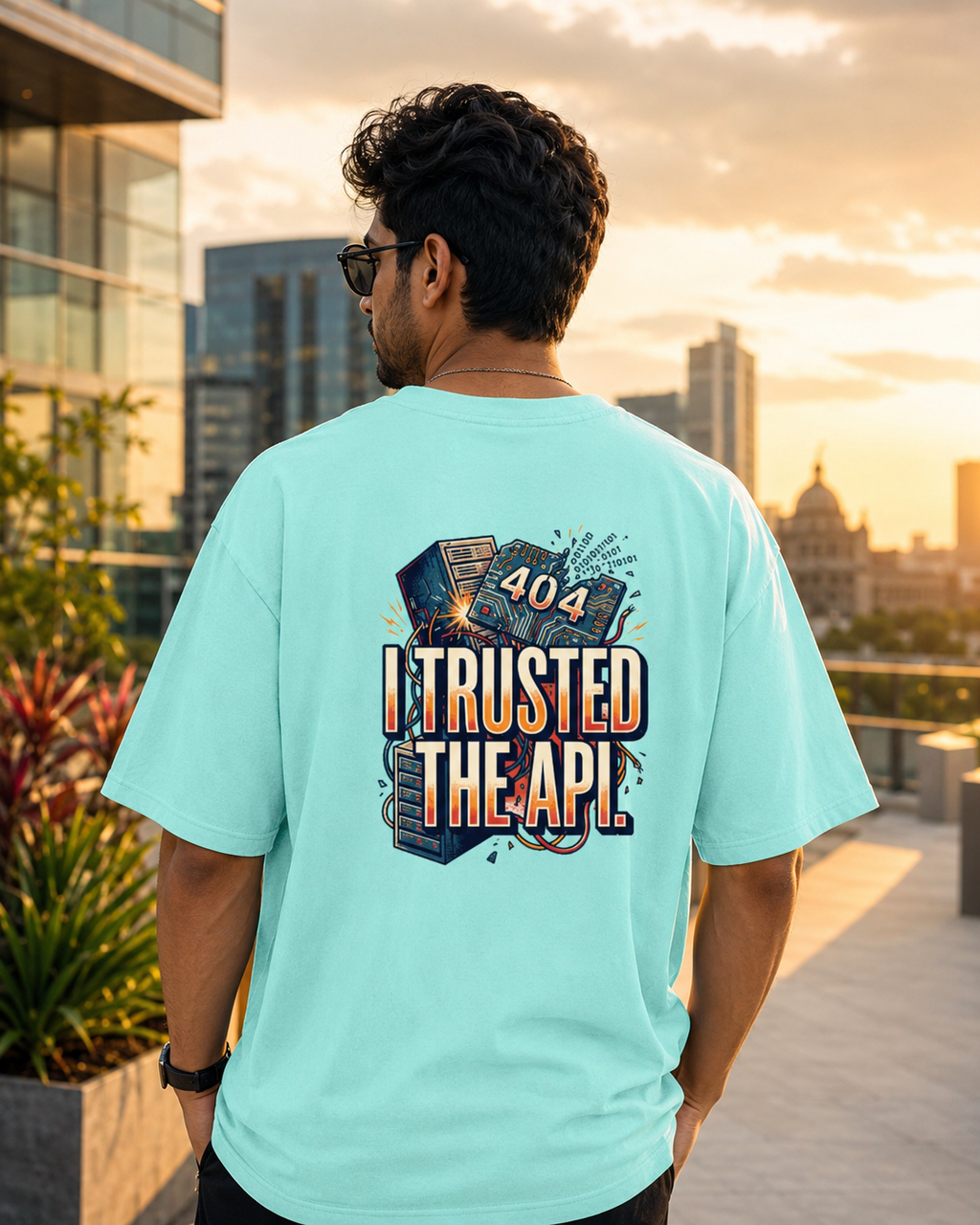 LUCE & SETE GPT mockup 1 - I Trusted The API Oversized Graphic T-Shirt for Men & Women | Software Developer Humor Streetwear - 555_9408139755757_unisex-oversized-classic-t-shirt-118_TECH_CODE_back_HERO_20260622_203317.png
