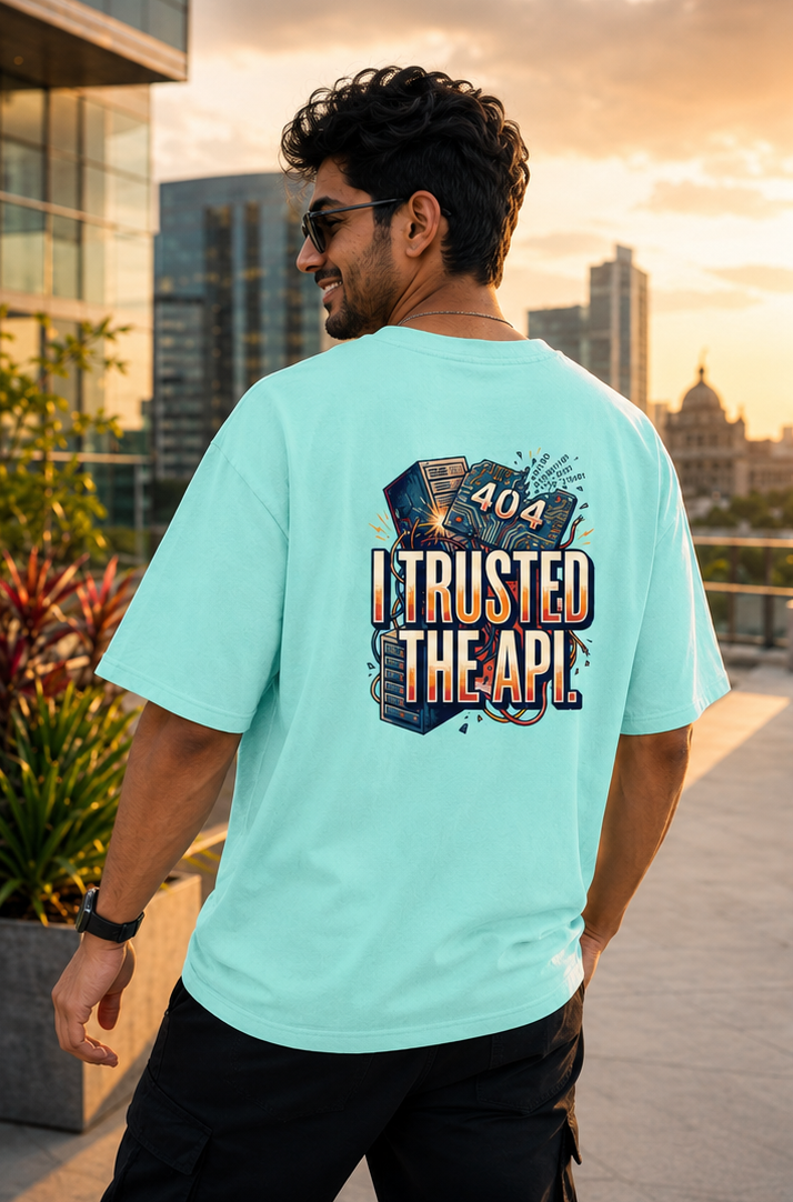 LUCE & SETE GPT mockup 1 - I Trusted The API Oversized Graphic T-Shirt for Men & Women | Software Developer Humor Streetwear - 555_9408139755757_unisex-oversized-classic-t-shirt-118_TECH_CODE_back_PAIR_20260622_203708_01_row1_col1.png