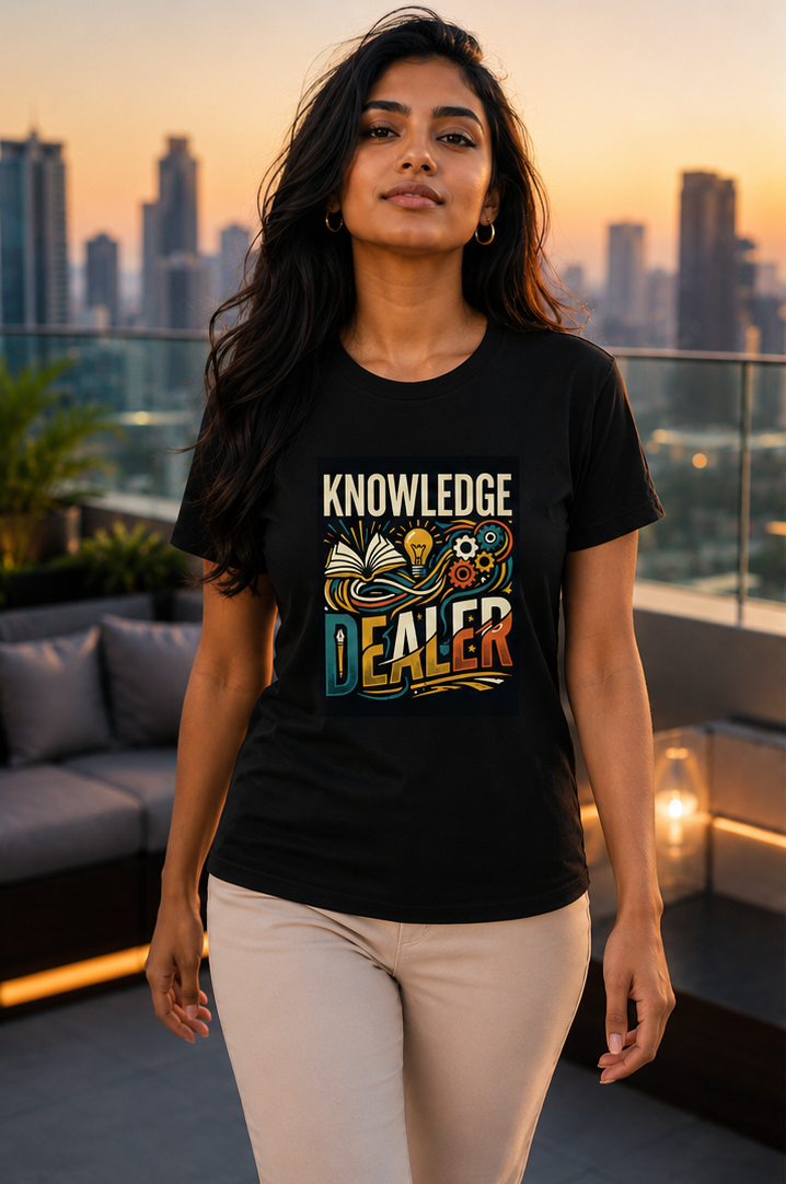 LUCE & SETE GPT mockup 1 - Knowledge Dealer Premium Graphic T-Shirt for Men & Women | Teach Mode Streetwear - 555_9408233210093_unisex-stretch-t-shirt-184_TEACH_MODE_front_PAIR_20260623_042721_01_row1_col1.png