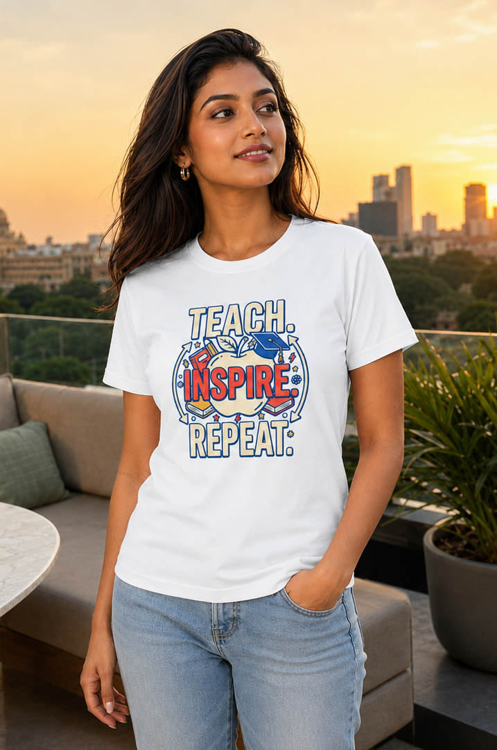 LUCE & SETE GPT mockup 1 - Teach Inspire Repeat Premium Graphic T-Shirt for Men & Women | Teach Mode Streetwear - 555_9408233242861_unisex-stretch-t-shirt-185_TEACH_MODE_front_PAIR_20260623_043221_02_row1_col2.png
