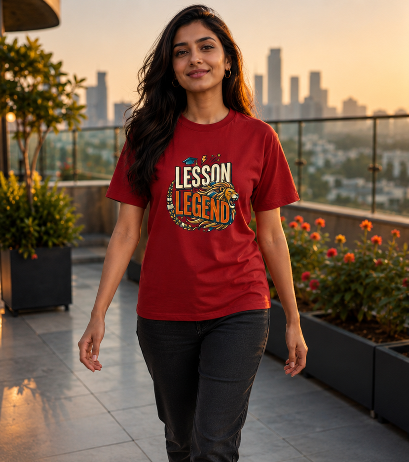 LUCE & SETE GPT mockup 1 - Lesson Legend Premium Graphic T-Shirt for Men & Women | Teach Mode Streetwear - 555_9408233341165_unisex-stretch-t-shirt-187_TEACH_MODE_front_PAIR_20260623_044118_01_row1_col1.png