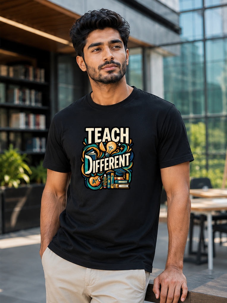 LUCE & SETE GPT mockup 1 - Teach Different Classic Graphic T-Shirt for Men | Teach Mode Streetwear - 555_9408917569773_unisex-classic-crew-t-shirt-191_CLASSIC_front_PAIR_20260623_140650_02_row1_col2.png