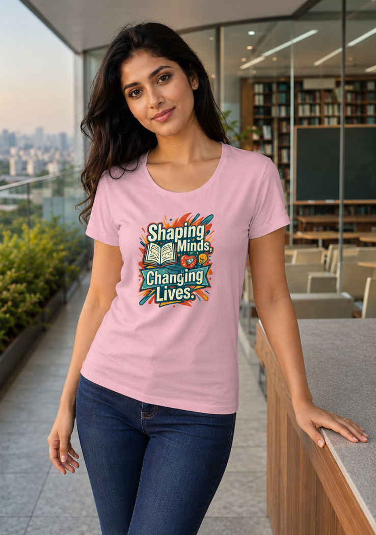 LUCE & SETE GPT mockup 1 - Shaping Minds Changing Lives Classic Graphic T-Shirt for Women | Teach Mode Streetwear - 555_9409226440941_womens-classic-t-shirt-196_TEACH_MODE_front_PAIR_20260623_155012_02_row1_col2.png