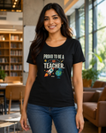 LUCE & SETE GPT mockup 1 - Proud to Be a Teacher Classic Graphic T-Shirt for Women | Teach Mode Streetwear - 555_9409227260141_womens-classic-t-shirt-198_CLASSIC_front_HERO_20260623_160018.png