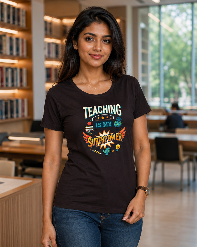 LUCE & SETE GPT mockup 1 - Teaching is My Superpower Classic Graphic T-Shirt for Women | Teach Mode Streetwear - 555_9409227423981_womens-classic-t-shirt-199_CLASSIC_front_PAIR_20260623_160631_02_row1_col2.png