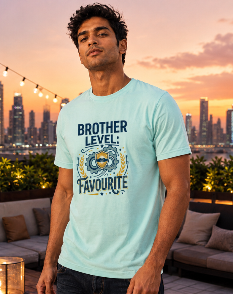 LUCE & SETE GPT mockup 1 - Brother Level Favourite Classic Graphic T-Shirt for Men | Family Pride Streetwear - 555_9410104721645_unisex-classic-crew-t-shirt-196_GENERAL_front_PAIR_20260624_132602_02_row1_col2.png