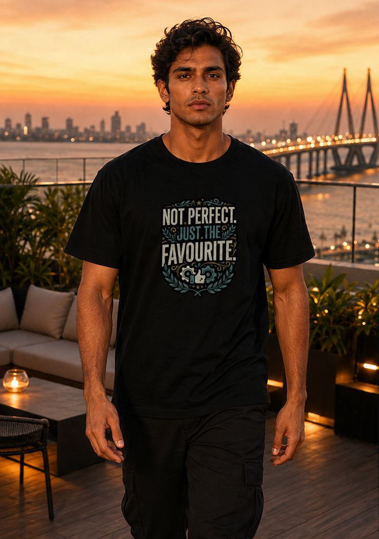 LUCE & SETE GPT mockup 1 - Not Perfect Just The Favourite Classic Graphic T-Shirt for Men | Confident Streetwear - 555_9410105180397_unisex-classic-crew-t-shirt-200_CLASSIC_front_PAIR_20260624_134230_01_row1_col1.png