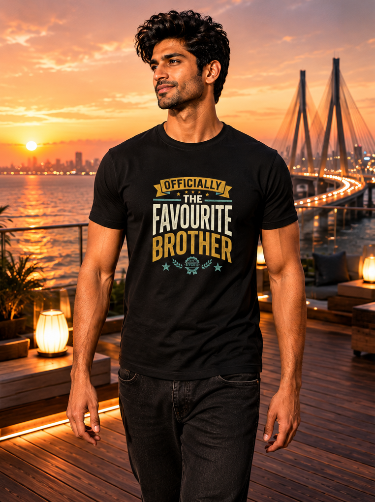LUCE & SETE GPT mockup 1 - Officially The Favourite Brother Classic Graphic T-Shirt for Men | Brother Pride Streetwear - 555_9410105835757_unisex-classic-crew-t-shirt-204_CLASSIC_front_PAIR_20260624_151625_01_row1_col1.png