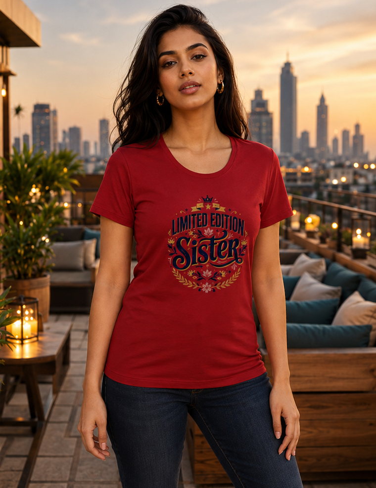 LUCE & SETE GPT mockup 1 - Limited Edition Sister Classic Graphic T-Shirt for Women | Sister Streetwear - 555_9410134114541_womens-classic-t-shirt-205_SISTER_front_PAIR_20260624_140922_02_row1_col2.png