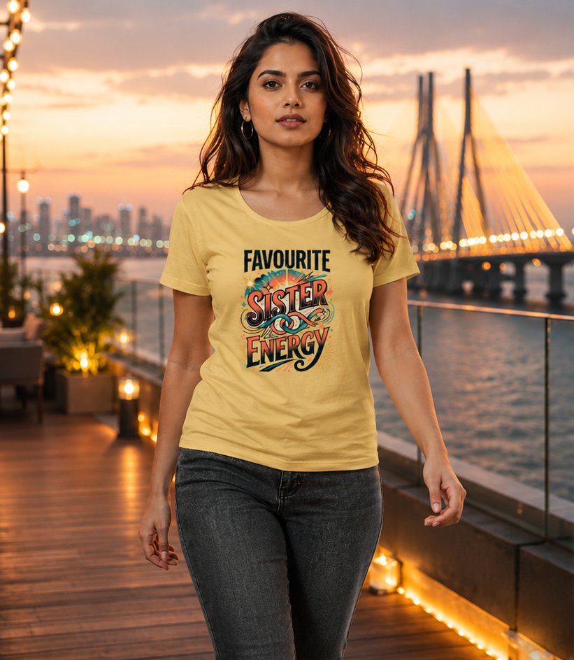 LUCE & SETE GPT mockup 1 - Favourite Sister Energy Classic Graphic T-Shirt for Women | Sister Streetwear - 555_9410134212845_womens-classic-t-shirt-207_CLASSIC_front_PAIR_20260624_141704_01_row1_col1.png