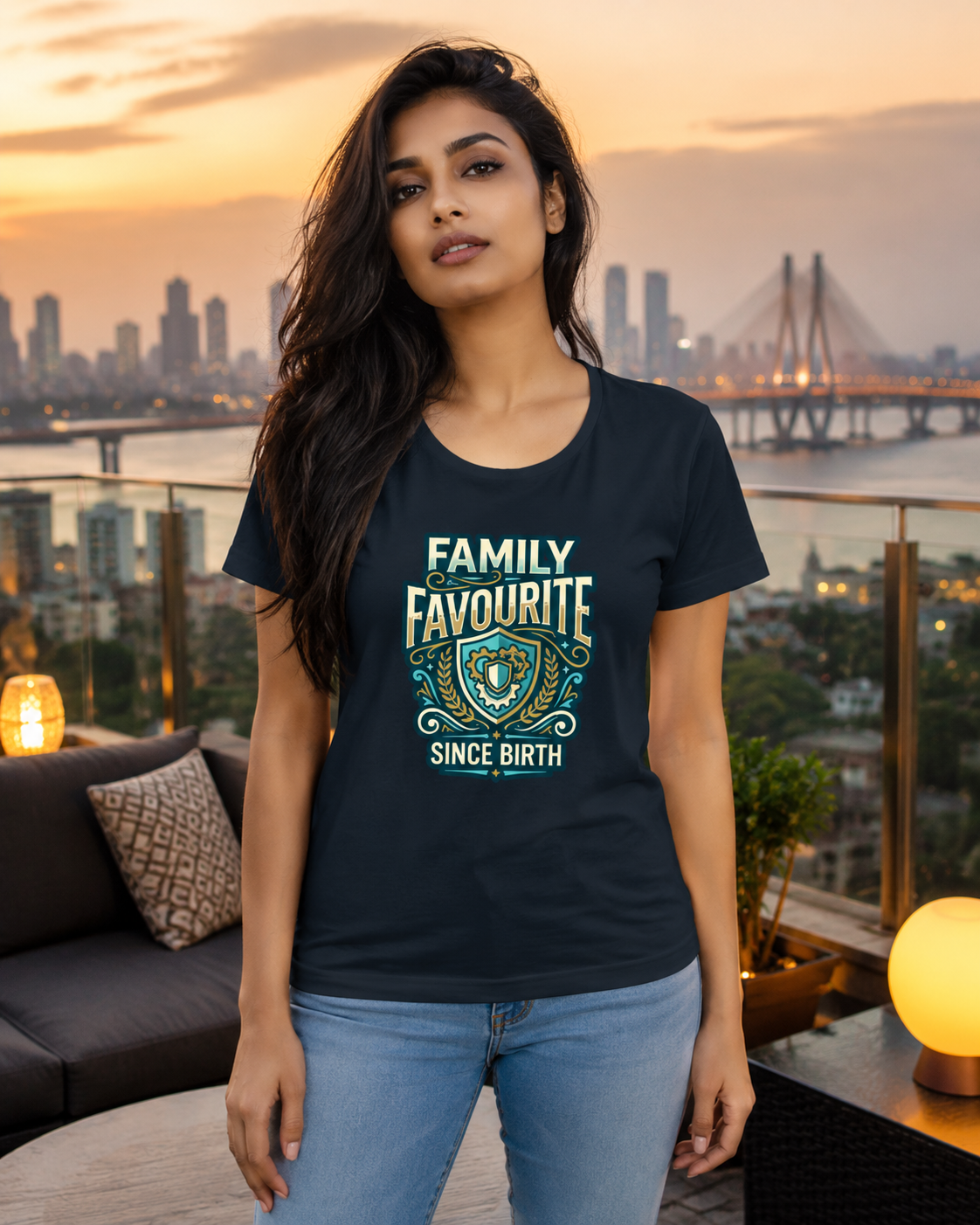 LUCE & SETE GPT mockup 1 - Family Favourite Since Birth Classic Graphic T-Shirt for Women | Sister Streetwear - 555_9410134343917_womens-classic-t-shirt-210_CLASSIC_front_HERO_20260624_142957.png