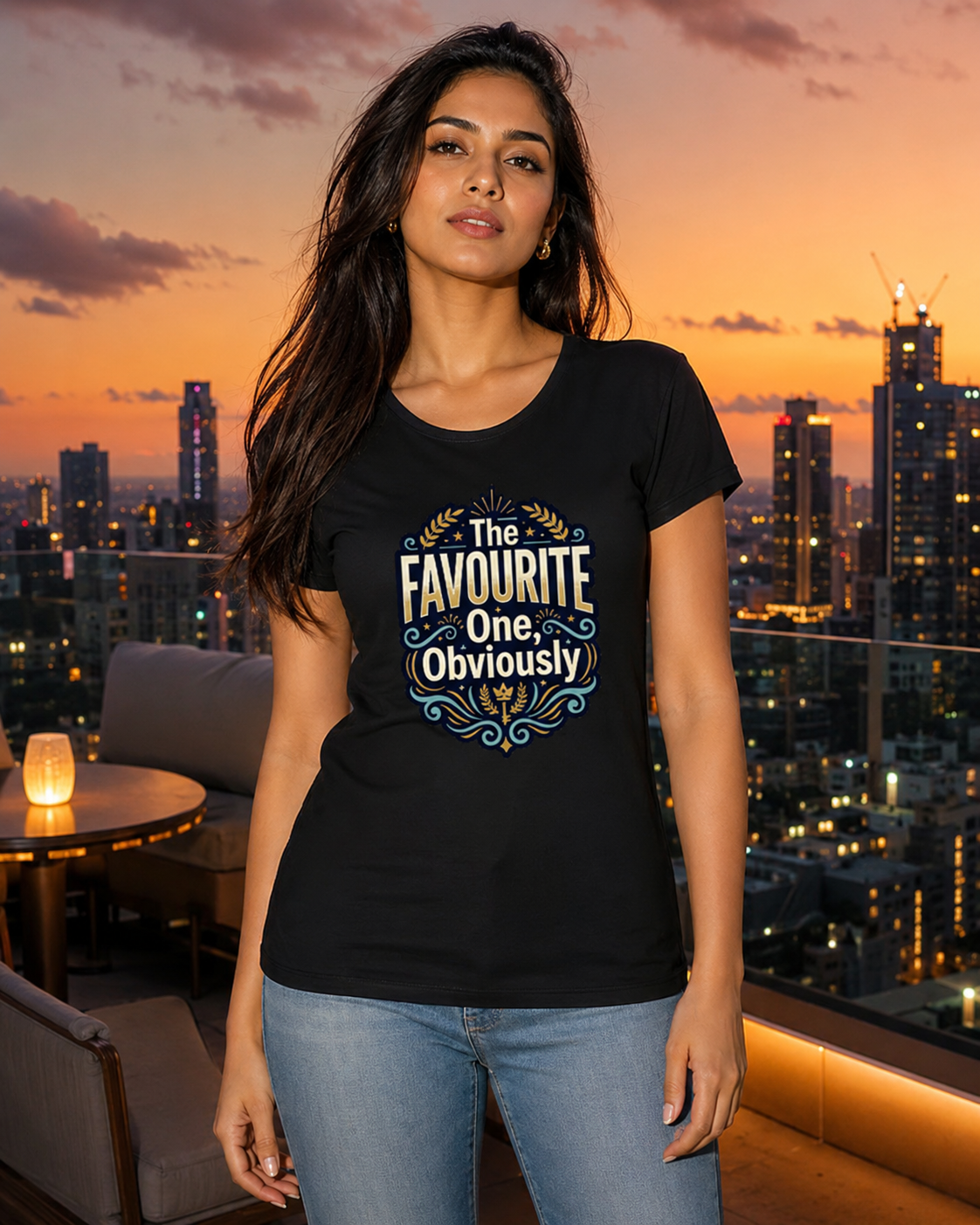 LUCE & SETE GPT mockup 1 - The Favourite One Obviously Classic Graphic T-Shirt for Women | Sister Streetwear - 555_9410134507757_womens-classic-t-shirt-212_CLASSIC_front_HERO_20260624_143733.png