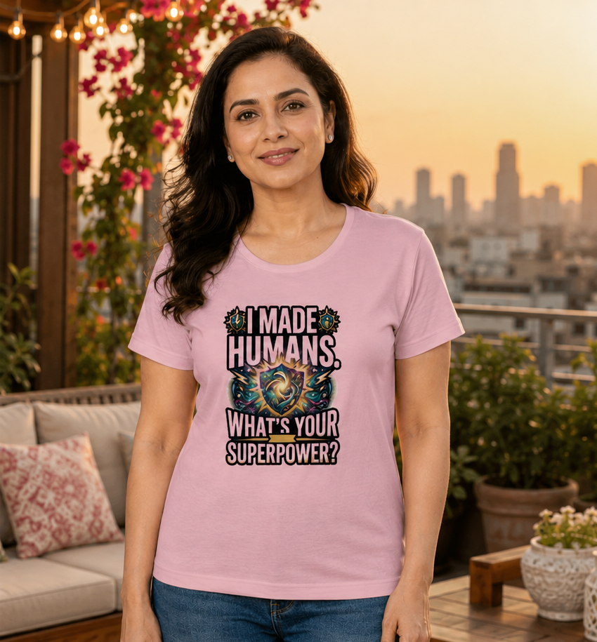 LUCE & SETE GPT mockup 1 - I Made Humans Classic Graphic T-Shirt for Women | Creator Pride Statement - 555_9410357690605_womens-classic-t-shirt-218_CLASSIC_front_PAIR_20260625_103000_02_row1_col2.png