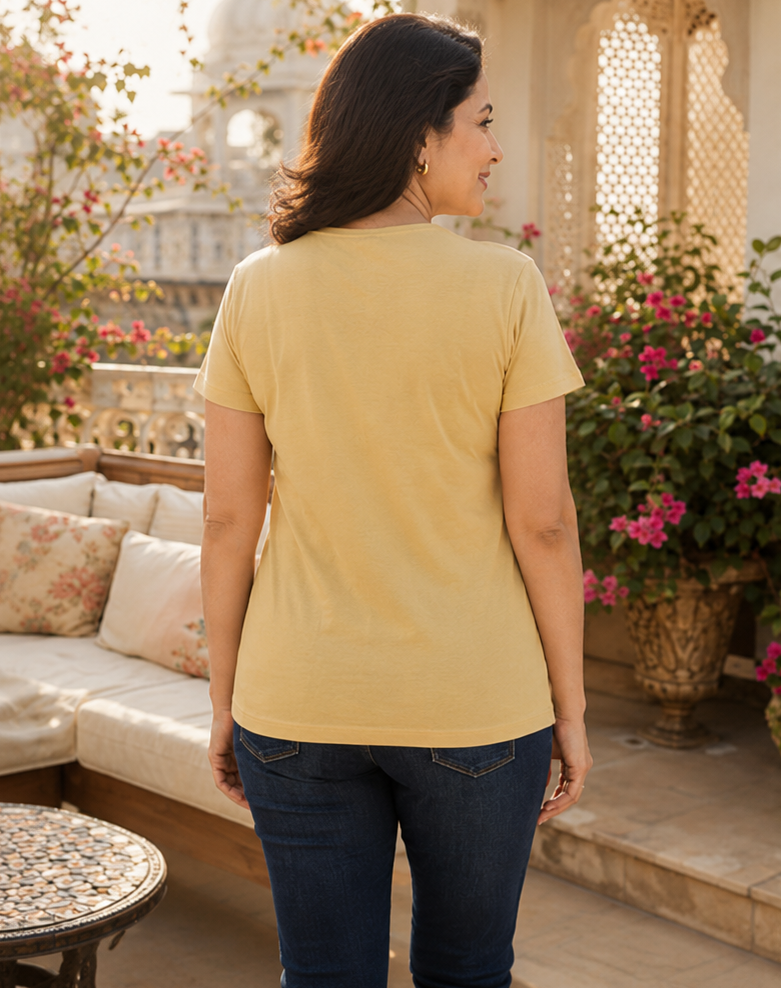 LUCE & SETE GPT mockup 1 - Strong Enough To Protect Classic Graphic T-Shirt for Women | Empowerment Statement - 555_9410358247661_womens-classic-t-shirt-220_CLASSIC_back_PAIR_20260625_104047_01_row1_col1.png