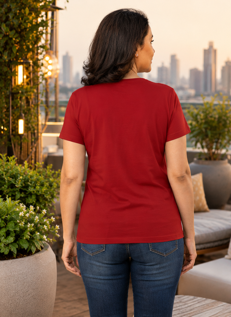 LUCE & SETE GPT mockup 1 - Mama with a Mighty Heart Classic Graphic T-Shirt for Women | Empowered Motherhood - 555_9410358345965_womens-classic-t-shirt-221_CLASSIC_back_PAIR_20260625_104517_01_row1_col1.png