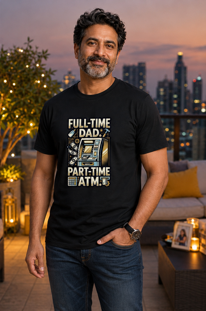 LUCE & SETE GPT mockup 1 - Full-Time Dad Part-Time ATM Classic Graphic T-Shirt for Men | Dad Life Statement - 555_9411198124269_unisex-classic-crew-t-shirt-206_CLASSIC_front_PAIR_20260625_174322_02_row1_col2.png