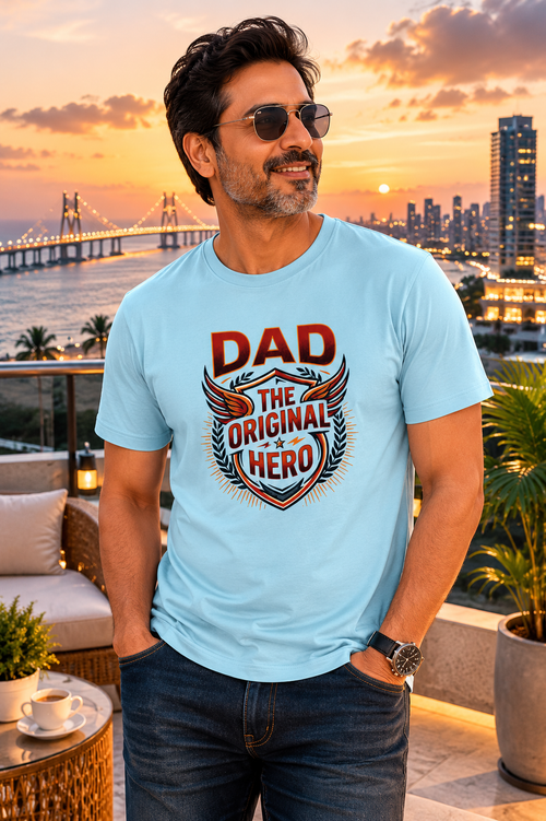 LUCE & SETE GPT mockup 1 - Dad The Original Hero Classic Graphic T-Shirt for Men | Fatherhood Pride Streetwear - 555_9411201171693_unisex-classic-crew-t-shirt-213_CLASSIC_front_HERO_20260625_181810.png