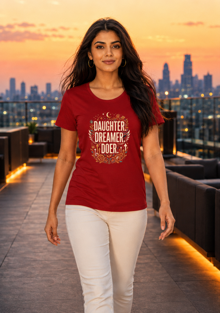 LUCE & SETE GPT mockup 1 - Daughter Dreamer Doer Classic Graphic T-Shirt for Women | Daughter Streetwear - 555_9412475289837_womens-classic-t-shirt-225_CLASSIC_back_PAIR_20260626_142310_01_row1_col1.png