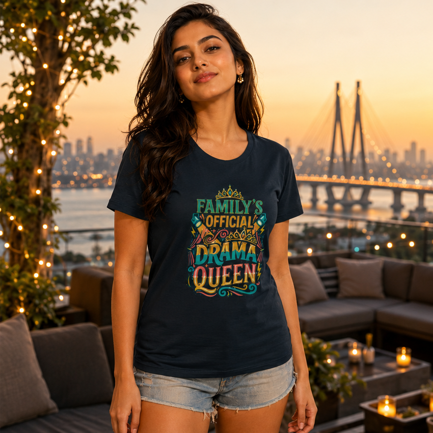 LUCE & SETE GPT mockup 1 - Family's Official Drama Queen Classic Graphic T-Shirt for Women | Daughter Streetwear - 555_9412475355373_womens-classic-t-shirt-227_CLASSIC_front_PAIR_20260626_143500_02_row1_col2.png