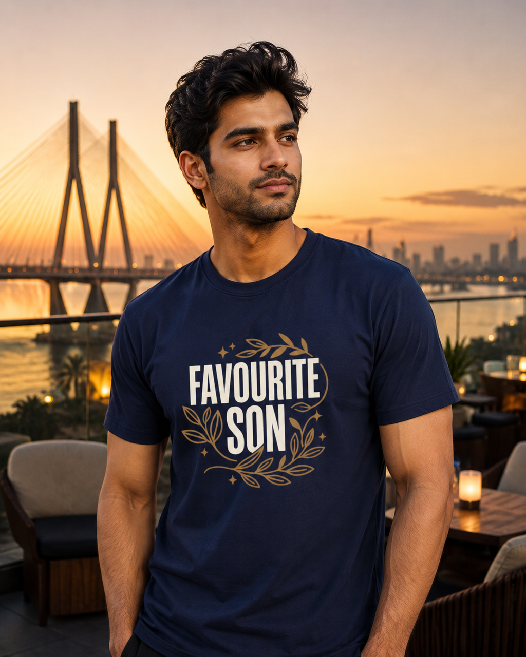 LUCE & SETE GPT mockup 1 - Favourite Son Classic Graphic T-Shirt for Men | Son Streetwear Statement - 555_9412637884653_unisex-classic-crew-t-shirt-223_CLASSIC_front_HERO_20260626_174830.png