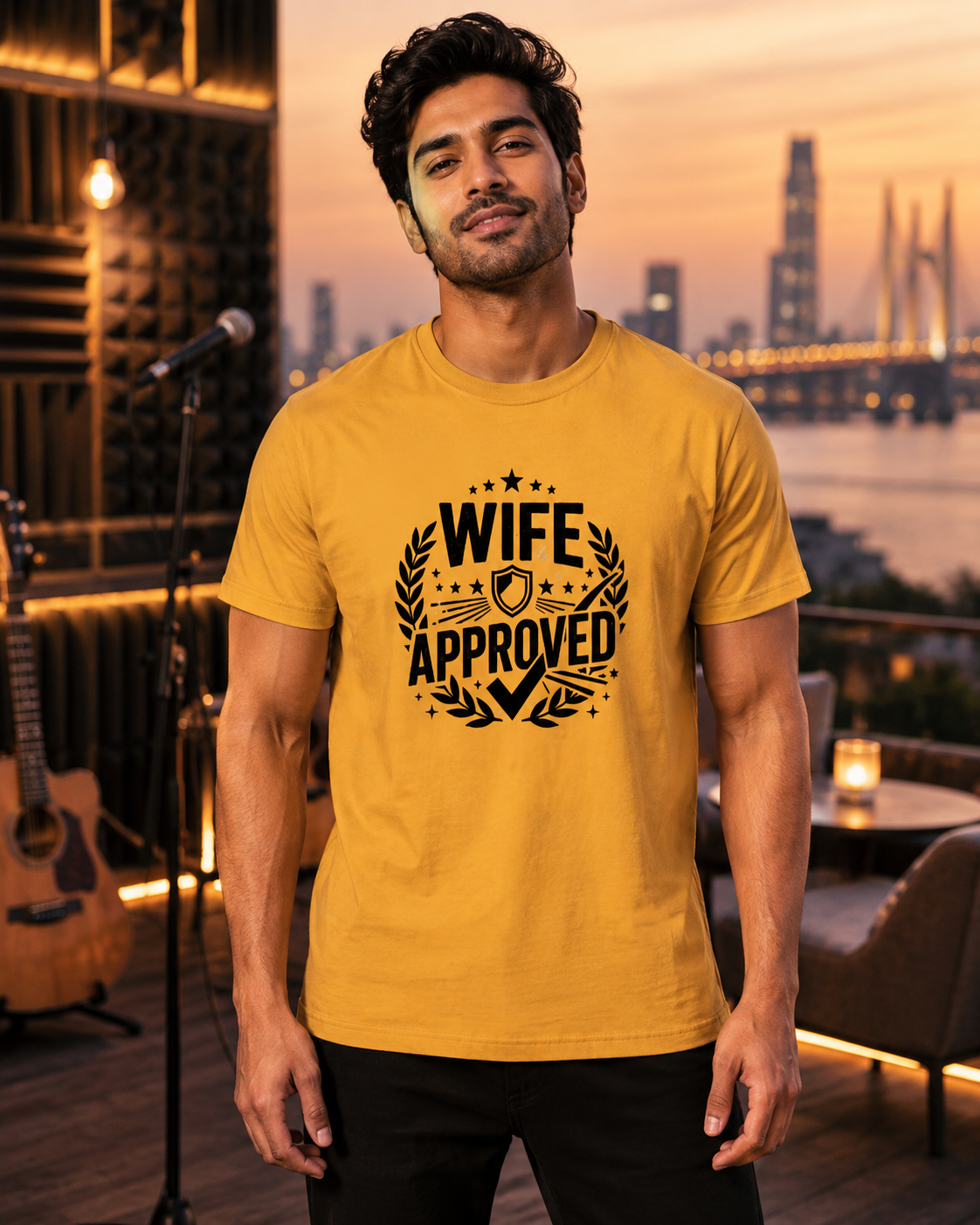 LUCE & SETE GPT mockup 1 - Wife Approved Classic Graphic T-Shirt for Men | Husband Streetwear - 555_9419156816109_unisex-classic-crew-t-shirt-226_HUSBAND_front_HERO_20260702_211813.png