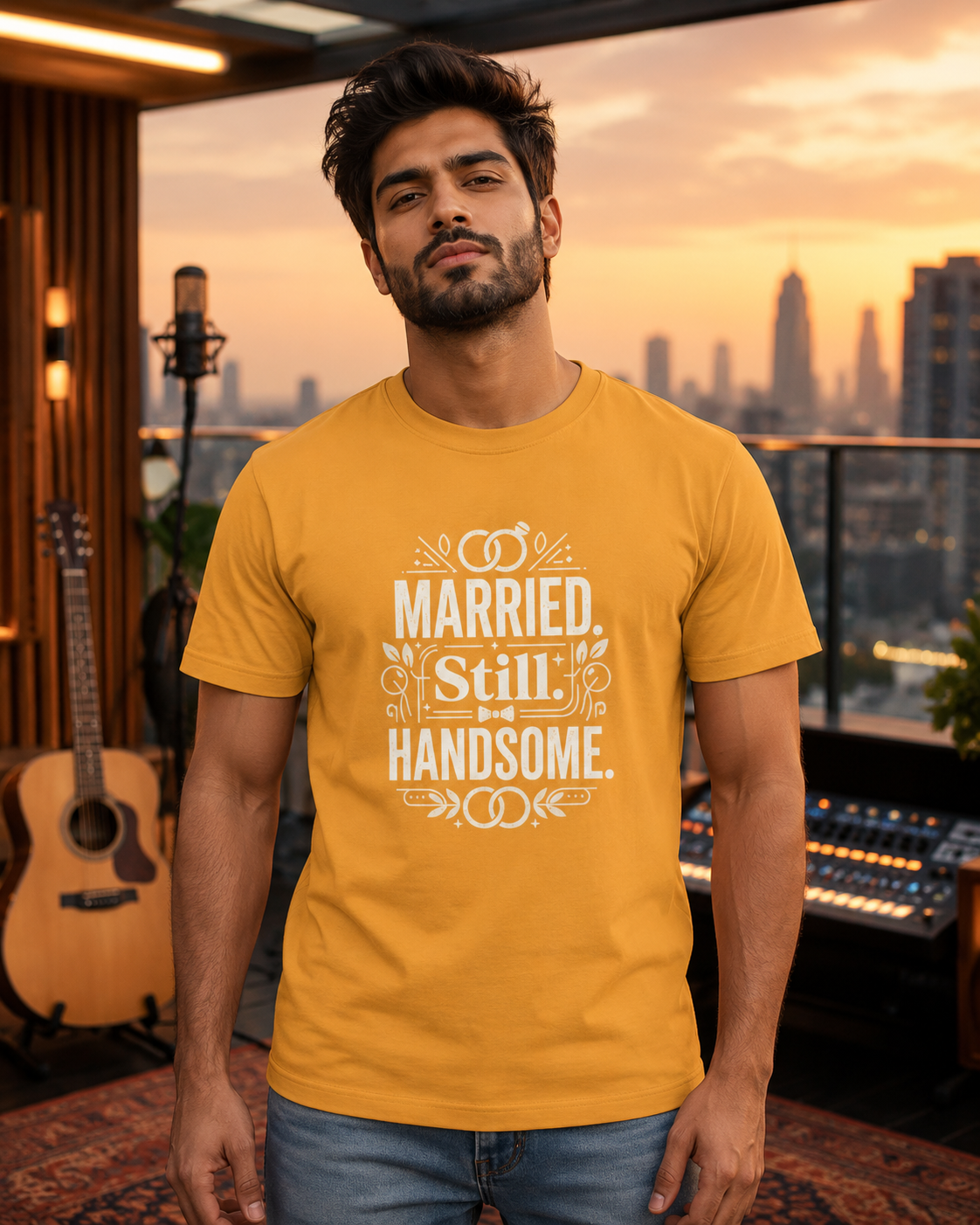 LUCE & SETE GPT mockup 1 - Married Still Handsome Classic Graphic T-Shirt for Men | Husband Streetwear - 555_9419158356205_unisex-classic-crew-t-shirt-231_CLASSIC_front_HERO_20260702_221904.png