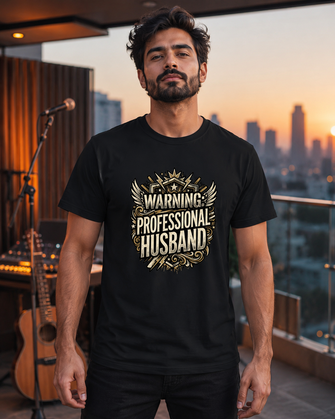 LUCE & SETE GPT mockup 1 - Warning Professional Husband Classic Graphic T-Shirt for Men | Husband Streetwear - 555_9419158946029_unisex-classic-crew-t-shirt-233_CLASSIC_front_HERO_20260702_223018.png