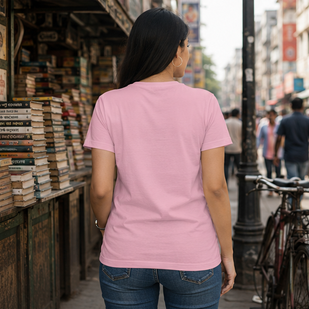 LUCE & SETE GPT mockup 1 - তুমি বলছো, আমি হাসছি Classic Graphic T-Shirt for Women | Bengali Attitude Streetwear - 559_9393379016941_womens-classic-t-shirt-103_BENGALI_GRID_20260607_194416_03_row2_col1.png