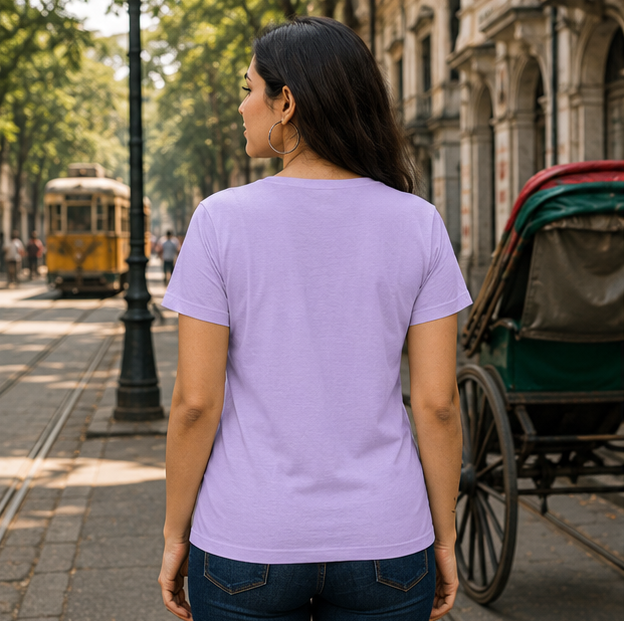 LUCE & SETE GPT mockup 1 - চুপ আছি, বোকার নাই Classic Graphic T-Shirt for Women | Bold Bengali Statement T-Shirt - 560_9393370202349_womens-classic-t-shirt-93_BENGALI_GRID_20260607_182544_03_row2_col1.png
