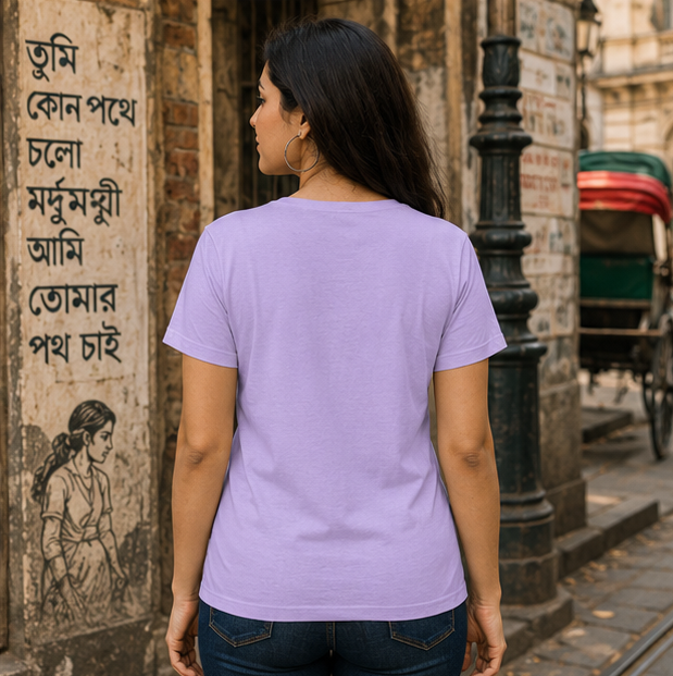 LUCE & SETE GPT mockup 1 - চুপ আছি, বোকার নাই Classic Graphic T-Shirt for Women | Bold Bengali Statement T-Shirt - 560_9393370202349_womens-classic-t-shirt-93_BENGALI_GRID_20260607_182544_04_row2_col2.png