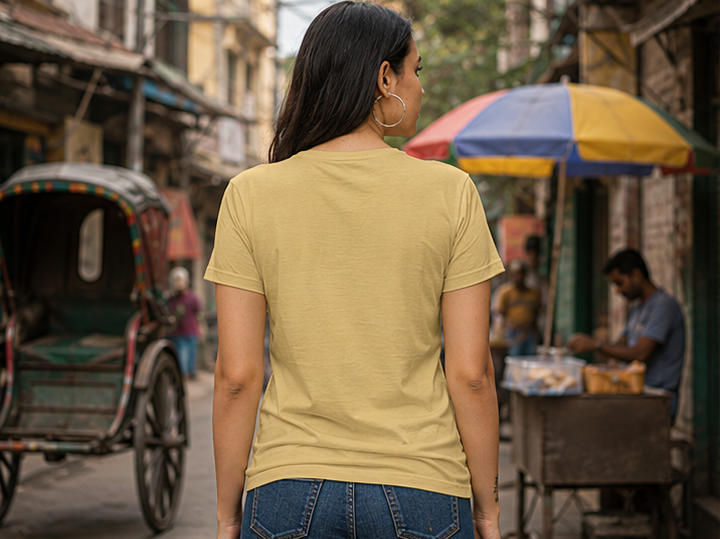 LUCE & SETE GPT mockup 1 - দুপ আছি মানে রাজি নাই Classic Graphic T-Shirt for Women | Bold Bengali Attitude - 562_9393370300653_womens-classic-t-shirt-96_BENGALI_GRID_20260607_183534_03_row2_col1.png