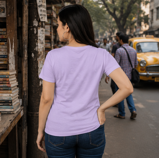 LUCE & SETE GPT mockup 1 - চুপ আছি, বোকার নাই Classic Graphic T-Shirt for Women | Bold Bengali Streetwear - 567_9393370202349_womens-classic-t-shirt-93_BENGALI_GRID_20260607_201647_04_row2_col2.png