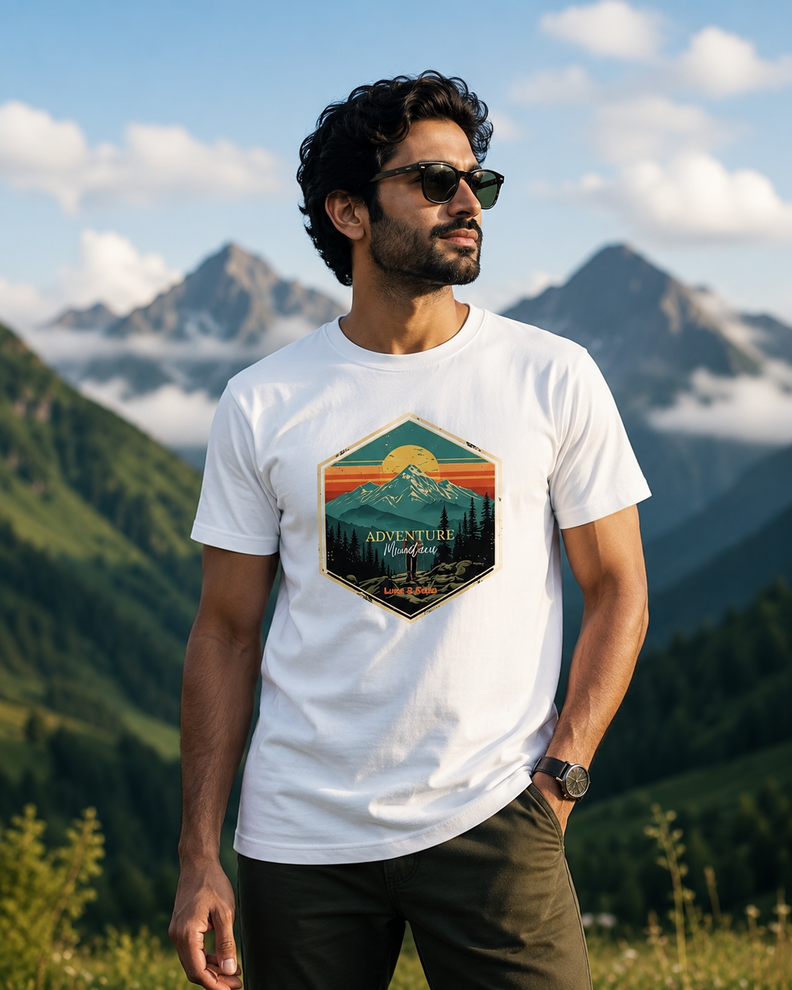 Adventure Wilderness Premium Graphic T-Shirt for Men & Women | Free-Spirited Travel Streetwear