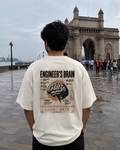 Engineer’s Brain Oversized Graphic T-Shirt for Men & Women | Engineering Pride Statement