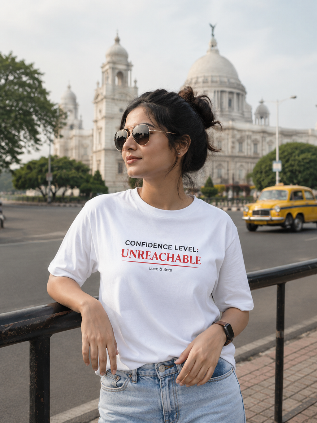 Confidence Level Unreachable Premium Graphic T-Shirt for Men & Women | Bold Statement Streetwear