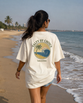 Salty By Choice Oversized Statement T-Shirt for Men & Women | Beach Lovers Streetwear