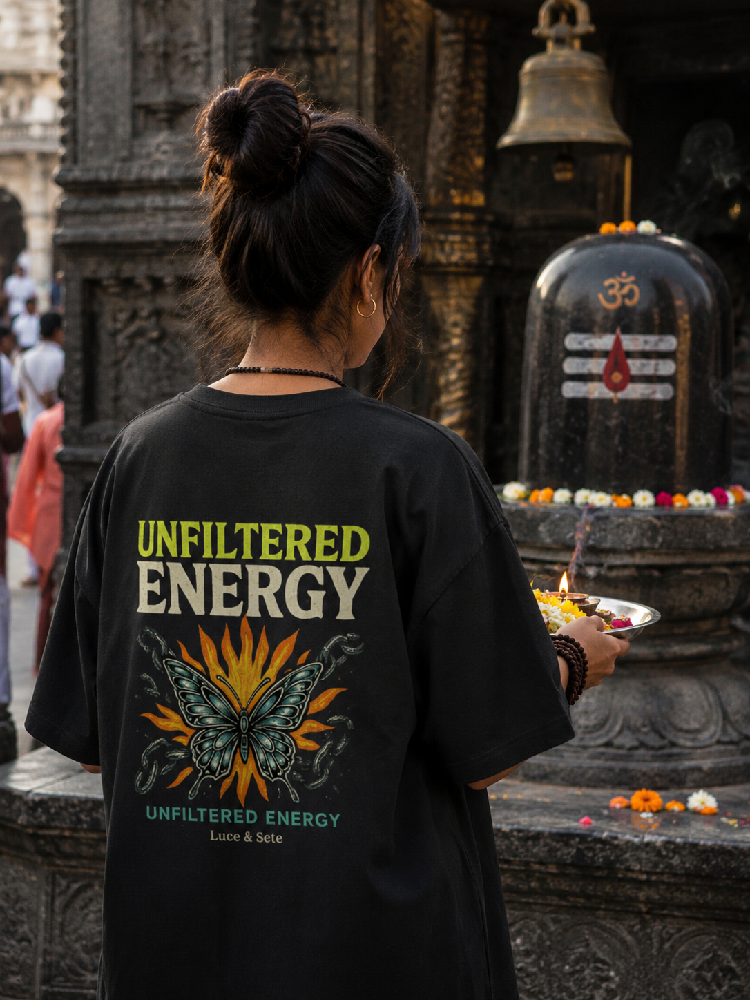 Oversized Statement Graphic T-Shirt with Unfiltered Energy for Men & Women | Bold Streetwear