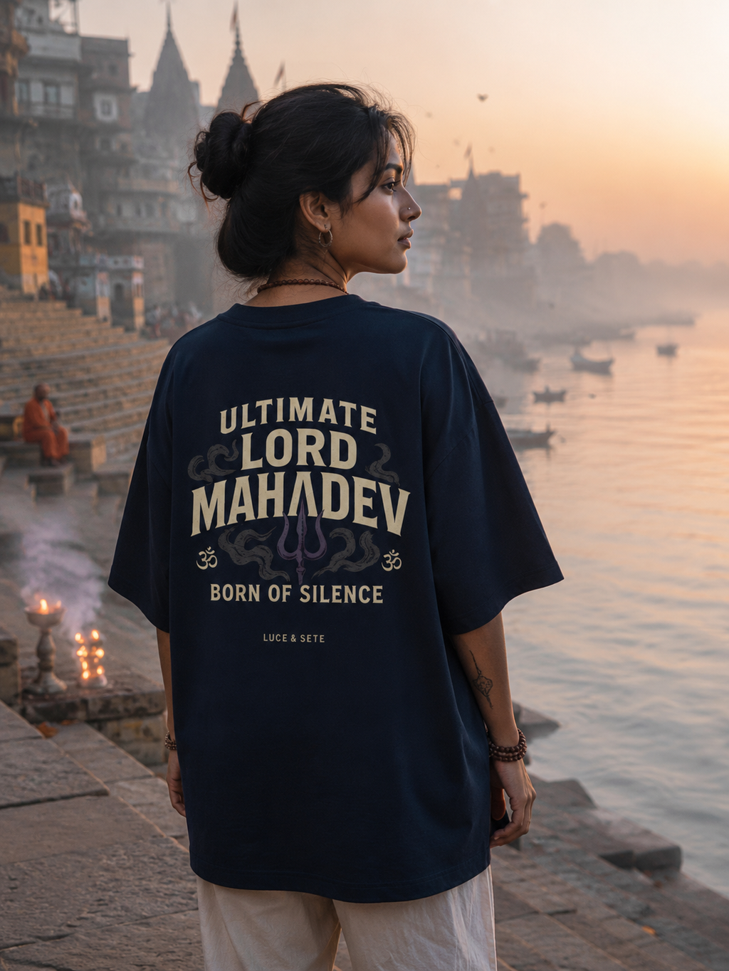 Ultimate Lord Mahadev Statement Oversized Graphic T-Shirt for Men & Women | Spiritual Streetwear