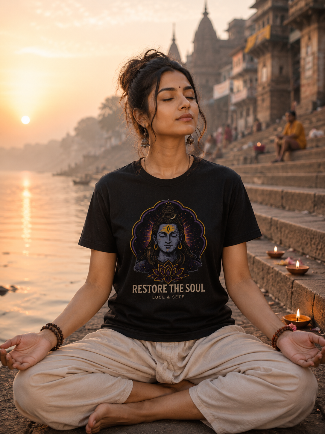 Restore The Soul Spiritual Premium Graphic T-Shirt for Men & Women | Mindful Living Streetwear