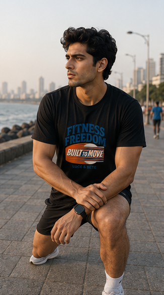 LUCE & SETE GPT mockup 3 - Fitness Freedom Built to Move Graphic T-Shirt for Men & Women | Active Lifestyle Streetwear - mockup_001_03_row1_col3_ChatGPT Image May 28, 2026, 10_47_20 PM.png
