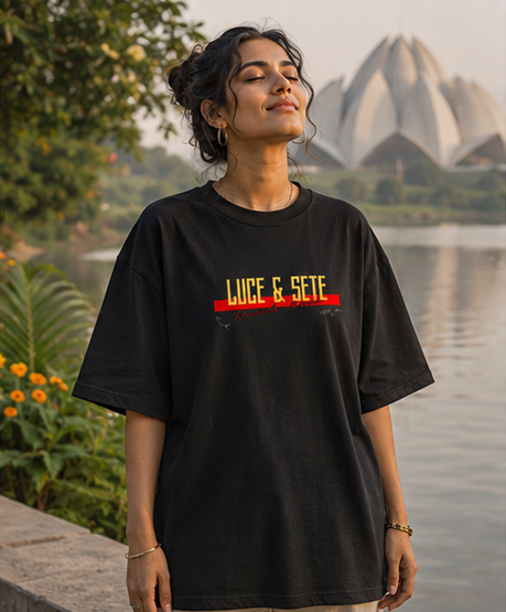 Power in Grace Oversized Graphic T-Shirt for Men & Women | Spiritual Streetwear