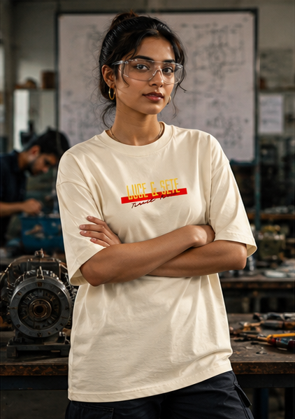 Understanding Engineers Oversized Statement Oversized Graphic T-Shirt for Men & Women | Engineer Pride Streetwear