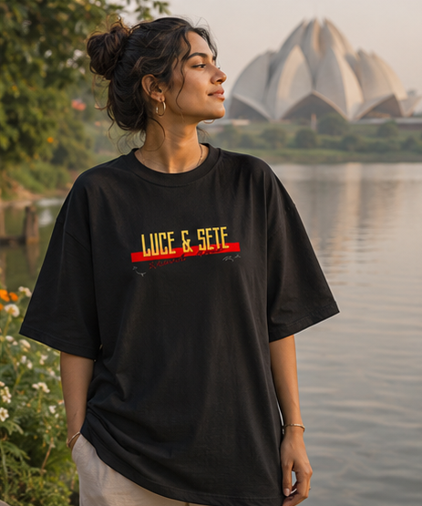 Power in Grace Oversized Graphic T-Shirt for Men & Women | Spiritual Streetwear