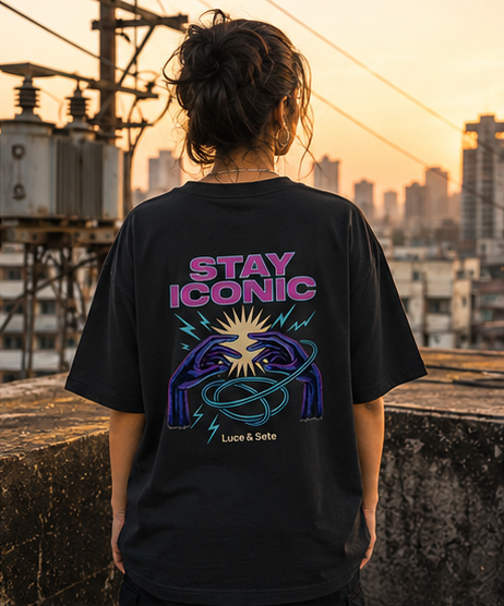 LUCE & SETE GPT mockup 2 - Stay Iconic Bold Oversized Statement Shirt with Positive Vibes | LUCE & SETE - mockup_002_02_row1_col2_ChatGPT Image May 26, 2026, 10_18_11 PM.png