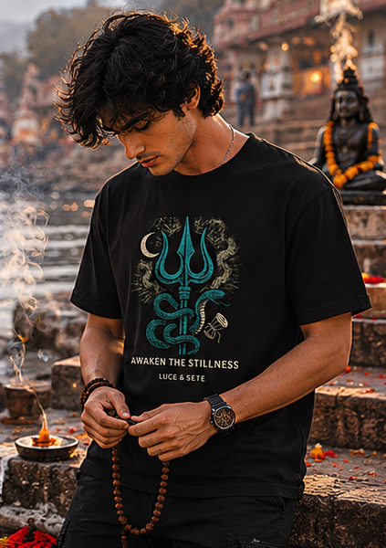 Awaken the Stillness Spiritual Premium Graphic T-Shirt for Men & Women | Mindfulness Streetwear